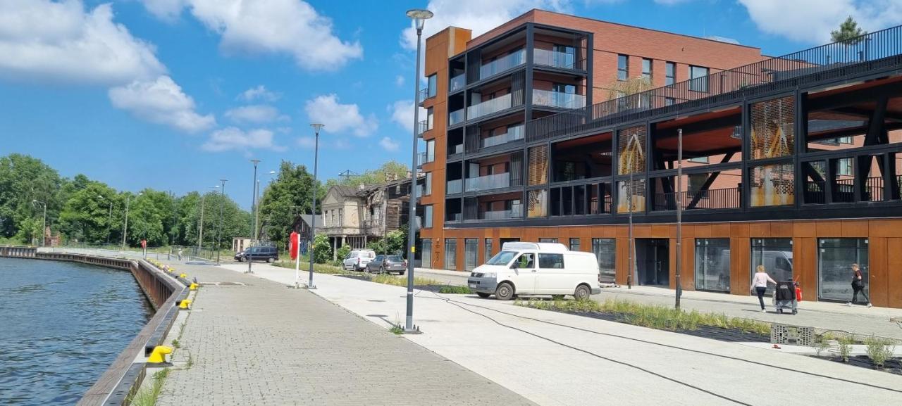 Riverside Apartments Nadmotlawie - Gym & Sauna, Free Parking Gdańsk Kültér fotó