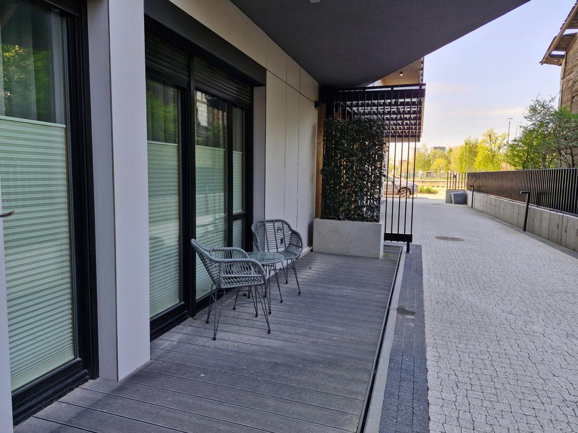 Riverside Apartments Nadmotlawie - Gym & Sauna, Free Parking Gdańsk Kültér fotó